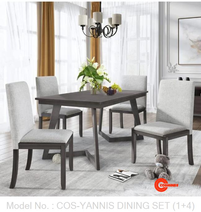 COS-YANNIS DINING SET (1+4)